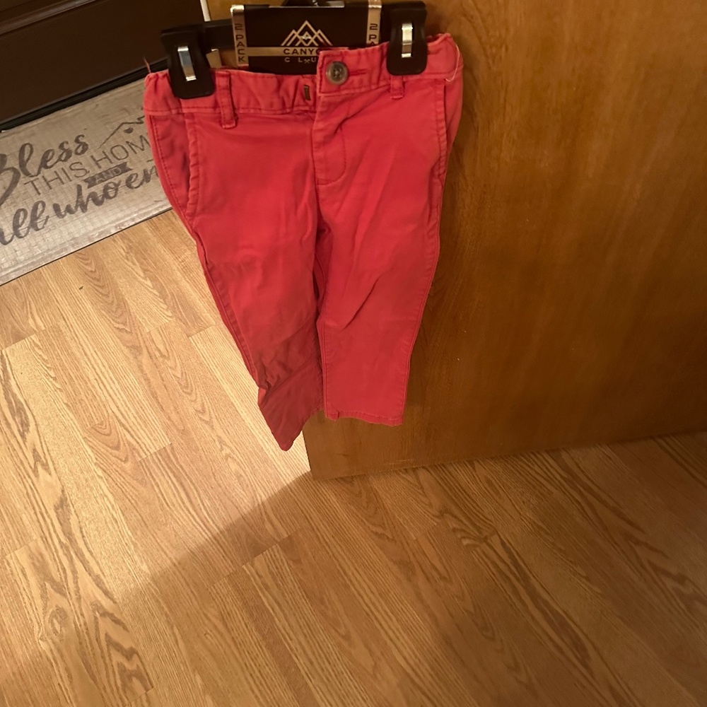 Red pants